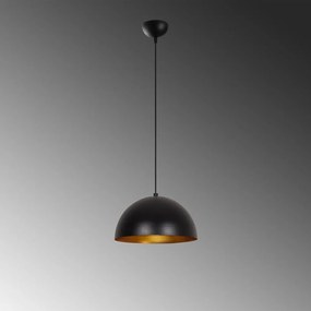 Čierne závesné svietidlo Opviq lights Silvani