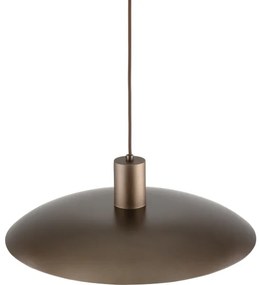 Luster na lanku ASTRA 1xE27/15W/230V pr. 41 cm hnedá