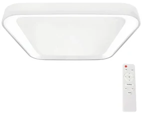 Milagro LED Stmievateľné stropné svietidlo QUADRO LED/38W/230V 3000-6000K biela + DO MI2003