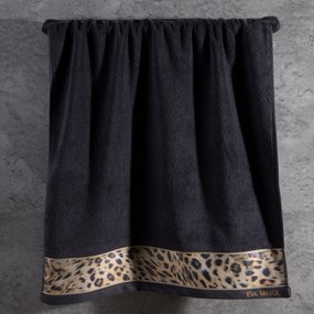 BAVLNENÝ UTERÁK EVA MINGE23 50X90 CM ČIERNA