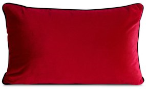 EUROFIRANY DEKORAČNÝ VANKÚŠ GAJA3 30X50 CM ČERVENÁ