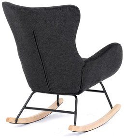 Autronic BONTEC Hojdacie kreslo, čierna, látka, AK-376 BK2 Farba: Biela