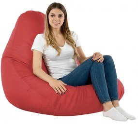 Sedací vak DROP XXL bordový OUTDOOR