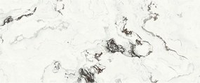 Obraz - Biely mramor (120x50 cm)