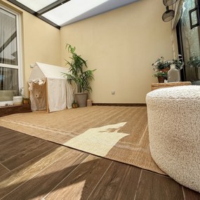 Balta, Kusový koberec Jack 28805-050 - na von aj na doma, 80x150, béžová, chodba / predsieň