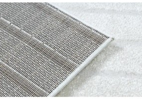 Moderný koberec MODE 8586 geometrická krémová Veľkosť: 140x190 cm