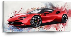 Sablio Obraz Ferrari Paint - 110x50 cm