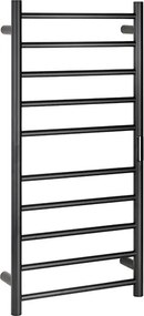 Bemeta Design Elektrický kúpeľňový radiátor / sušiak uterákov 450x960mm, 130W, čierna - 704151040