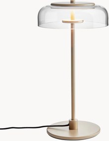 Stmievateľná stolová LED lampa z ručne fúkaného skla Blossi