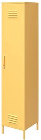 Žltá kovová komoda Novogratz Cache, 38 x 185 cm