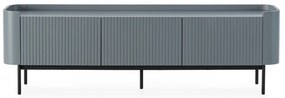Sivomodrý TV stolík 180x55x40 cm Willa – MOME