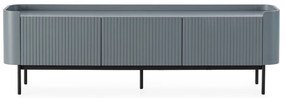 Sivomodrý TV stolík 180x55x40 cm Willa – MOME