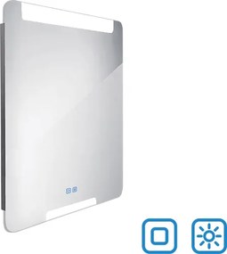 Nimco LED zrkadlo 600x800 s dvoma dotykovými senzormi - ZP 22002VX