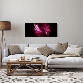 Obraz - ružová abstrakcia (120x50 cm)