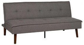 Sivá ženilková rozkladacia pohovka 181 cm – Ixia