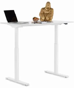 Office Smart písací stôl 120x70 cm biely