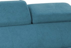 Dvojsedák Gisele, modrá látka