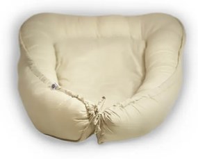 Hniezdo ochranné pre bábätko FEEL SAFE Light Beige 90 x 60 cm