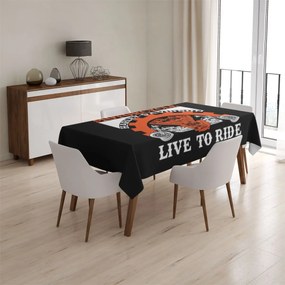 Sablio Obrus Harley-Davidson Live to ride - 130x130 cm