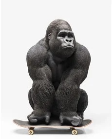 Monkey Gorilla XXL dekorácia čierna