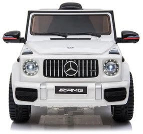 Elektrické autíčko Mercedes G63 AMG biele