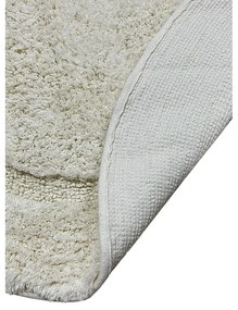 Krémovobiela kúpeľňová predložka Wolle – Foutastic