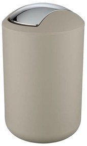 WENKO 21222100 - Kôš BRASIL 19,5x31 cm béžový/lesklý chróm