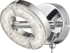 XXXLutz BODOVÉ LED SVIETIDLO, 10/10 cm Novel - Interiérové svietidlá - 008227081901