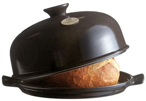 Čierna okrúhla forma na pečenie chleba Emile Henry, ⌀ 28,5 cm