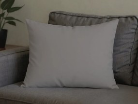 Bavlnená obliečka na vankúš MONERA 70x90 cm, sivá