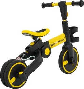 Ramiz Detský bicykel Happy Bike 3v1 Sportrike žltý
