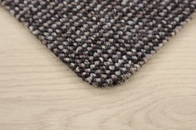 Timzo, Metrážny koberec Neapol 4719 - neúčtujeme odrezky z role, na mieru, šíře 1,33m,1m,2m,3m,4m,5m,na mieru, neúčtujeme odrezky, hnedá, filc, chodba / predsieň