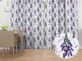 Biante Dekoračný záves PML-084 Lavender 145x220 cm