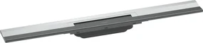 Hansgrohe RainDrain Flex, vrchná sada sprchového žľabu 800, skracovateľný, pre inštaláciu ku stene, chrómová, HAN-56051000