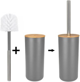 Dekorstudio Kúpeľňový set 6 dielny - sivý