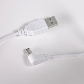Bielo-hnedá vonkajšia lampa Kave Home Dialma