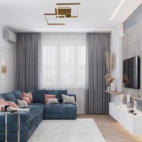Moderné svietidlo NEDES LED svietidlo + diaľkový ovládač 80W J3366/G