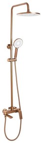 REA-P2418 - Sprchová súprava s batériou AVALON, kartáčovaná meď