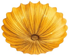 Dizajnové stropné svietidlo zlaté 60 cm 5-svetlo - Plu