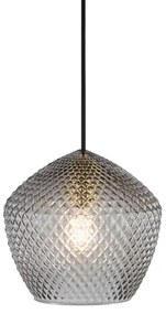 Nordlux - Luster na lanku ORBIFORM 1xE27/40W/230V čierna/šedá