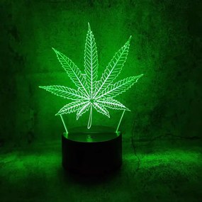 3Dmix 3D-MTV054 - Motív pre 3D LED nočnú lampu - Konope