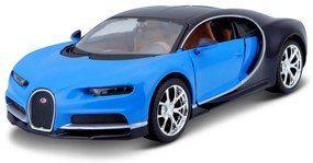Maisto – Stavebnica – Bugatti Chiron, modrá, 1:24