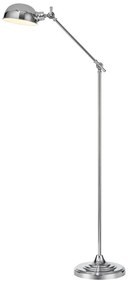 Stojacia lampa v striebornej farbe (výška 143 cm) Portland - Markslöjd