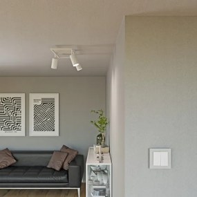 Bodové svietidlo 3xGU10/30W/230V biele