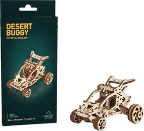 Ugears 3D mechanické puzzle Púštna bugina 80 ks