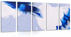5-dielny obraz umelecká maľba troch farieb