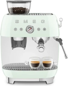 Pákový espresso kávovar 50's Style pastelovo zelený