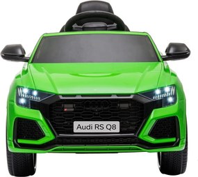 LEAN CARS Elektrické autíčko Audi RS Q8 LED MP3 diaľkové ovládanie zelené