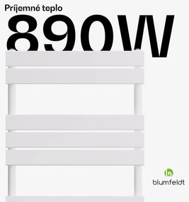 Blumfeldt Fairmont radiátor, 60 x 180 cm, nástenný, moderný dizajn, teplovodný