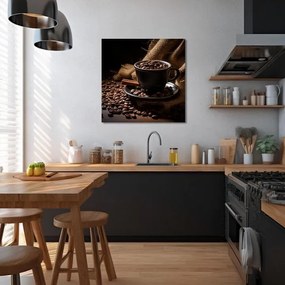 Kávové obrazy do kuchyne Kávová Fantázia